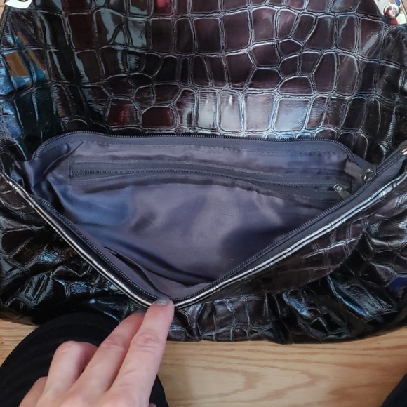 Silver/black clutch - Picture 3 of 7